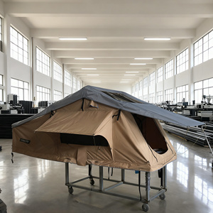 <span class=keywords><strong>Tente</strong></span> de abri pour <span class=keywords><strong>voiture</strong></span>, rétractable, en tissu Oxford, pour 3 à 4 personnes, automatique, bon marché - Product Image 2