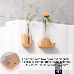 Imán Decorativo Creativo con Forma de Maceta de Flores para Refrigerador, Serie de Animales, Imanes Decorativos para <span class=keywords><strong>Pizarra</strong></span> y Paredes - Product Image 3