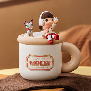 100% Original <span class=keywords><strong>de</strong></span> POP MART, Serie 'Guía Invernal <span class=keywords><strong>de</strong></span> Molly' - Adorable Vaso con Diseño <span class=keywords><strong>de</strong></span> <span class=keywords><strong>Caja</strong></span> Sorpresa Moderna y Función <span class=keywords><strong>de</strong></span> <span class=keywords><strong>Aislamiento</strong></span> - Product Image 4