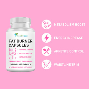 Fast Absorption Caffeine Anhydrous <b>Supplement</b> Vegan Fat Burner Capsules Increase Energy Maintain Gut Balance Slimming Capsules - Product Image 3