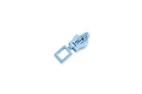 Fermeture à glissière invisible à verrouillage automatique de taille personnalisée de haute qualité directe d'usine fermeture à glissière en nylon 3 # durable avec alliage de zinc-fabriqué à partir de métal