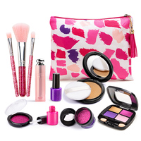 Kit de maquillage pour enfants jouets pour filles Portable semblant jeu de rôle maquillage valise jouets ensembles cadeau moderne enfants Kit de maquillage jouets