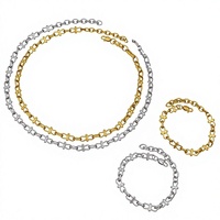Bracelet pour femme en acier inoxydable plaqué or 18 carats, fait main, motif nœud papillon, style luxe léger, tendance, best-seller transfrontalier