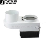 Cache-poussière en plastique de 65 mm/80 mm de diamètre pour broche de haute précision, moteur de broche CNC, machine de fraisage, outils de routeur