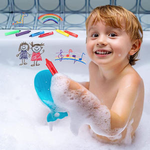 인기 판매 6 색 목욕 크레용 무독성 목욕 크레용 욕조 비누 크레용 - Product Image 6