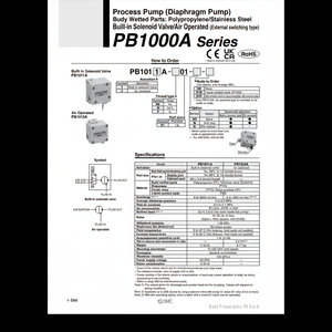 Categoría de producto de la bomba hidráulica de la bomba de proceso de la bomba neumática de SMC - Product Image 1