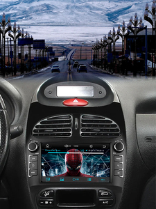 Autoradio intelligent Linux, pour <span class=keywords><strong>Peugeot</strong></span> <span class=keywords><strong>206</strong></span>, écran tactile 7 pouces, Android Auto & CarPlay sans fil, électronique automobile BT DSP - Product Image 2