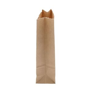 Eco Friendly Customized Logo Branded Promotional Food Kraft Paper <b>Bag</b> Without Handles - Product Image 3