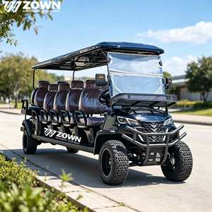 Carrito de golf eléctrico rentable con asientos ajustables para proyectos hoteleros - Product Image 1