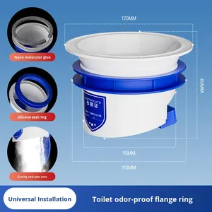 Meistverkauftes Badezimmer-Sanitärzubehör Anti-Verstopfungs- und Anti-Geruchs-Toilettenventil mit Schwerem Anti-Rückfluss-Ventil für Sanitärabdichtungen - Product Image 2