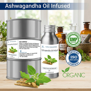 Aethon International น้ำมัน ashwagandha infused 1Ltr น้ำมันบำรุงผิวออร์แกนิกสำหรับทุกสภาพผิว - Product Image 6