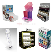 TERMEIN Présentoir de comptoir personnalisé multi-tailles pour sachets de snus et de nicotine, en acrylique, pour salons professionnels et expositions