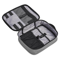 Organisateur de rangement pour accessoires de gadgets numériques de voyage portable, sac de rangement pour la technologie
