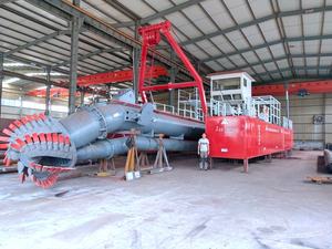 Máquina de bombeamento de areia usada para escavadeiras grandes cortadoras coreanas - Product Image 4