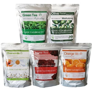 Venta al por mayor Natural cuidado de la piel de la cara máscara de blanqueamiento en polvo de colágeno Rosa Anti envejecimiento hidratante <span class=keywords><strong>Facial</strong></span> <span class=keywords><strong>SPA</strong></span> pelar máscara - Product Image 1