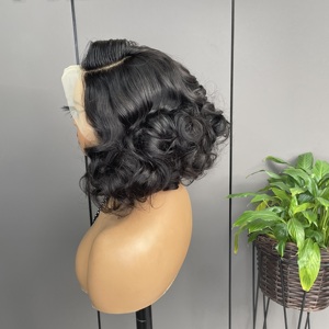 <span class=keywords><strong>2025</strong></span> glueless tóc giả tóc con người đã sẵn sàng để đi lỏng 250% sâu mật độ cao Bob 5*5 HD Trong Suốt Ren phía trước tóc giả - Product Image 6