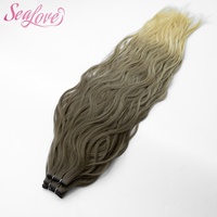 Extensiones de Cabello con Trama Genius, Estilo de Moda, Cabello Humano 100% sin Procesar, Trama de Cabello Largo Genius