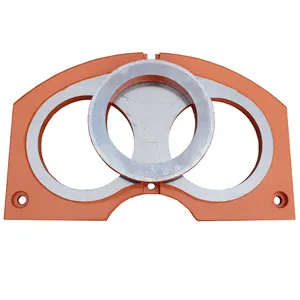 Cifa — pompe à béton pour lunettes, fabrication de plaque et d'anneau de découpe pour S6,S7, S8
