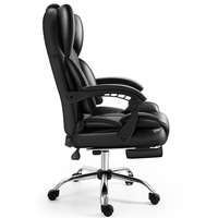 Chaise de bureau informatique inclinable avec massage, réglable en hauteur, pivotante, dossier réglable, pour pause déjeuner, modèle 818, chaise de direction en acier pour dortoir