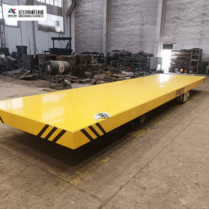 Chariot électrique à plateau Qikun 20 tonnes 380 V Véhicule de transport sur rail RGV usage intensif pour usine - Product Image 1