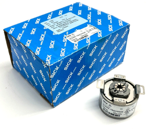 SICK DFS60E-BEAC02048 - ตัวเข้ารหัสแบบหมุนพร้อมระบบตรวจจับการหมุน/สัญญาณพัลส์แบบเพิ่มค่า - IP65 แกนกลวง 2048PPR - Product Image 1