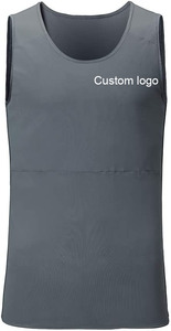 Top a Fascia VK per Donne Transgender e Tomboy, con Zip, Semi-Traspirante in Cotone Elastico - Product Image 6