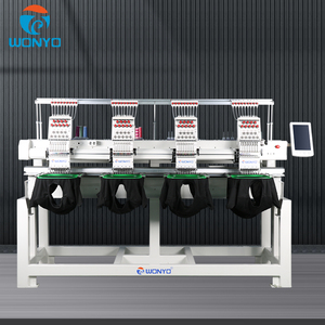 Máquina de bordado de tapa de aguja múltiple computarizada comercial 9/12/15 Condición nueva y <span class=keywords><strong>usada</strong></span> para uso doméstico y tiendas de impresión - Product Image 4