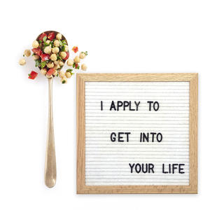 10*10 pollici primo giorno della scuola messaggio annuncio scheda rustico decorazioni per la casa segno feltro lavagna con lettere e numeri - Product Image 1