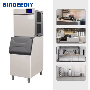 Machine à <span class=keywords><strong>glaçons</strong></span> commerciale haut de gamme 160 kg/24h, production rapide, pour entreprises et congélateurs industriels - Product Image 4