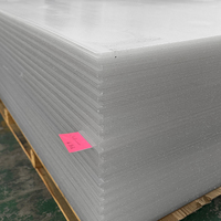 2.05*3.05m 1.22*2.44m Perspex Extrudé Couleur Coulé Feuille Acrylique PS pour Plexiglas Feuille Transparente Épaisseur Différente Coupe