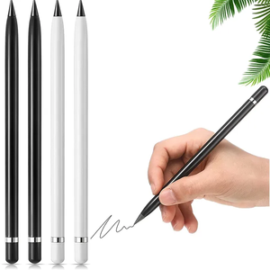 Crayon sans fin en métal crayon éternel sans encre technologie noire crayon HB pour l'école, bureau, dessin, écriture graphique - Product Image 2