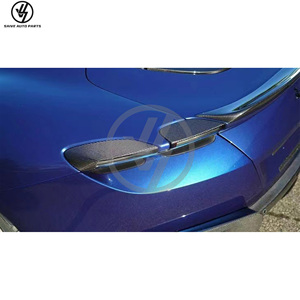 Nouveauté, kit carrosserie en fibre de carbone sèche de style Novit, avec lèvre avant, diffuseur arrière, spoiler pour Ferrari Roma - Product Image 6