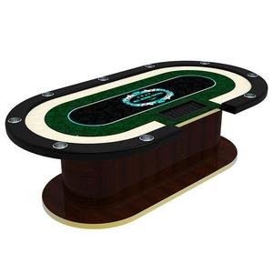 Gqyh — Tables de distribution, <span class=keywords><strong>meilleur</strong></span> produit Texas, Texas, avec plateau à puce en plastique, pour 8 joueurs - Product Image 3