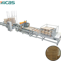 Hicas Sf9010 5.2kw 6840kg Machine à clouer automatique PLC haute productivité pour palettes en bois (stringer/palette américaine) Garantie 1 an