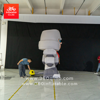 Personalizar Gigante Publicidad Inflable Dibujos Animados Modelo Personalizado Diseño IP Inflable Robot Transformador Dibujos Animados Inflables