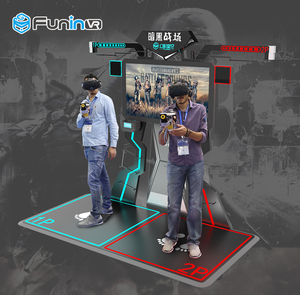 Produit Amus Park FuninVR 9D VR : Simulateur de tir et de mouvement en réalité virtuelle avec pistolet en métal pour usage domestique en intérieur - Product Image 5