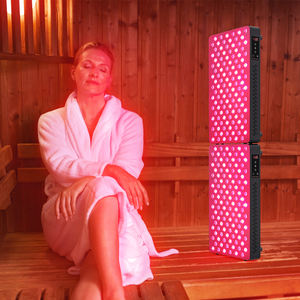 Lampe de thérapie led à impulsions, conception de chaîne de <span class=keywords><strong>marguerite</strong></span>, lit de panneau de thérapie à lumière rouge infrarouge 600w pour <span class=keywords><strong>la</strong></span> récupération musculaire - Product Image 3