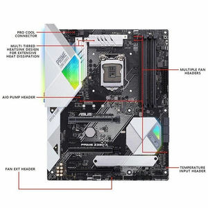 Carte mère Prime Z390-A LGA 1151 Z390 SATA USB 3.1 ATX DDR4 4266 MHz double M.2 SATA 6Gb/s USB 3.1 Gen 2 Type-C - Product Image 4