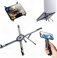 Support universel flexible et réglable pour téléphone et tablette en alliage d'aluminium avec adhésif magnétique E69 – Nouveau modèle en gros