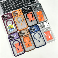 Coque de téléphone transparente pour usage quotidien, voyages et affaires, avec protection magnétique d'objectif, antichoc, pour iPhone 17 18 Pro Max
