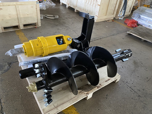 <span class=keywords><strong>Tarière</strong></span> hydraulique <span class=keywords><strong>pour</strong></span> excavatrice de 1 à 50 tonnes, perforateur de trous de poteaux, couple de 1871 N.m, certifié CE, accessoire de <span class=keywords><strong>forage</strong></span> <span class=keywords><strong>pour</strong></span> excavatrice - Product Image 2