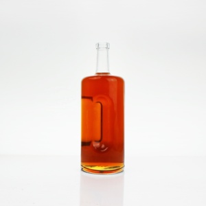 Botella de vidrio vacía de 1 litro, 1,75 litros, para <span class=keywords><strong>Vodka</strong></span>, esmerilado, gran oferta - Product Image 2