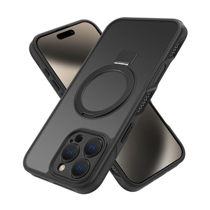 Venta al por mayor <span class=keywords><strong>nuevo</strong></span> diseño magnético PC TPU teléfono celular cubierta disipación de calor soporte teléfono caso para <span class=keywords><strong>iPhone</strong></span> 15 16 17 muestra gratis - Product Image 4