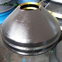 Repuestos de Alta Calidad para Trituradora de Cono Telsmith SBS SBX 24S 36S 36FC 52 SBS, Molde Cóncavo para Minería de Minerales, Certificado ISO9001