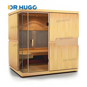 ห้องซาวน่าในร่ม DR.HUGO Rejuven SU6 ระดับพรีเมียม สำหรับ 1-2 คน ห้องซาวน่าไม้ธรรมชาติ สำหรับสปา โรงแรม และสถานที่สุขภาพและความงาม - Product Image 6