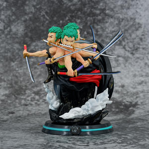 หุ่น PVC อะนิเมะญี่ปุ่นขนาด12.5ซม. รูปตัวการ์ตูนจากเรื่อง oronoa Zoro ขนาดเล็กสำหรับตกแต่งรูปปั้นอนิเมชั่น - Product Image 5