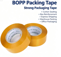 Robuste BOPP ruban simple face activé par l'eau autocollants thermofusibles usine en gros forte adhérence Cartons
