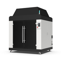 Printer 3D tingkat produksi G12 untuk bahan pelet keramik dan logam plastik dengan desain pintu ganda
