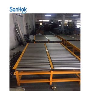 Fabrik preis Kunden spezifisches Rollen fördersystem-Hoch leistungs-/Schwerkraft-/angetriebene Förderer für Lager-und Produktions linien - Product Image 5