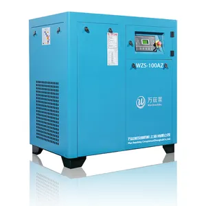 Compressore d'aria rotativo a vite compressore d'aria 7.5kw 11kw 15kw 10hp 20hp 30hp in vendita